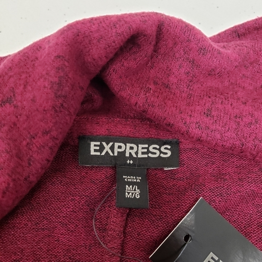 Express Cowl Neck Womens Top Size M/L - Picture 3 of 5